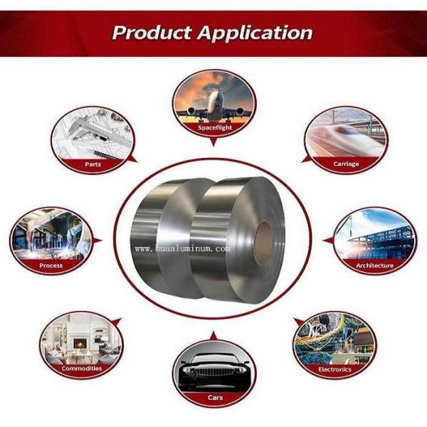 Brushed Surface 0.3mm Thickness Coated Aluminium Coil FDA Certification