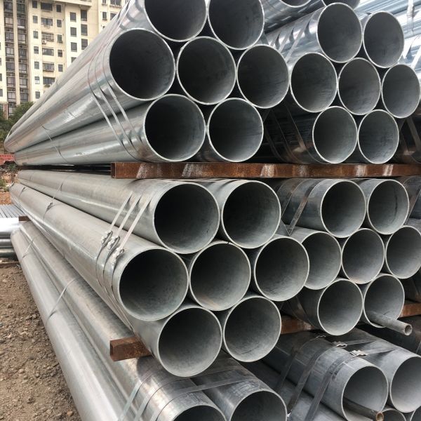 Tubo de aço galvanizado por imersão a quente Z40 - Z350 DN5 - DN200 SCH10S Tubo de aço glavanizado