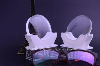 Far / Near Bifocal Semi Finished Lenses , 1.56 Round Top AR Coating Lens Blanks
