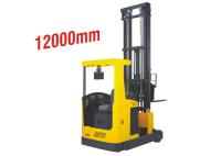 Type de levage électrique couleur de portée de taille du camion 12000mm de bas-côté d'étroit de mât de jaune