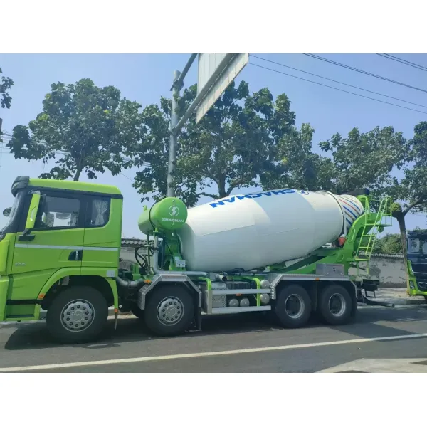Cement Machinery 10m3 Concrete Mixer Truck Manual Transmission