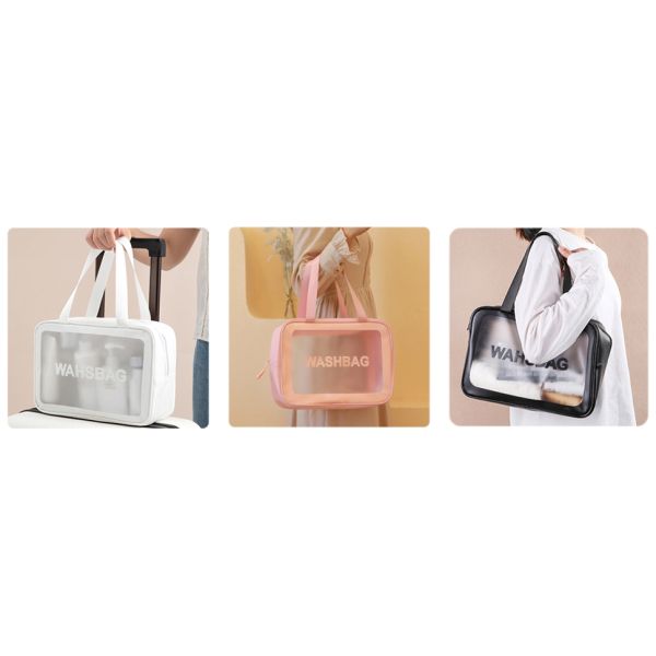 Storage, Travel, Promotion, Makeup Packing, Kits Organizer External Pockets, Cosmetic Large Makeup Bag