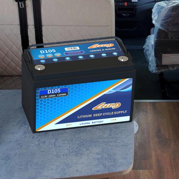 LILEAD D105 12v Lithium Ion Rechargeable Battery Air Conditioner 12v 100ah Lithium Battery