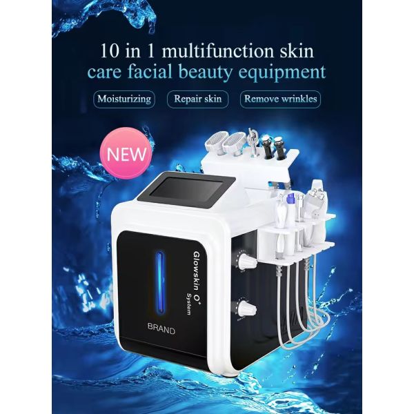 10 In 1 Hydrafacial Beauty Machine Aqua Peel Beauty Machine With 7 Inch Touch Screen