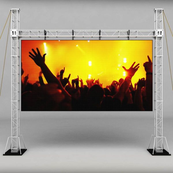 Wide Viewing Angle Outdoor Led Display Board P3.91 P4.81 P5.95 P6.25 500x500 Stage Rental