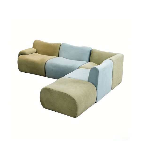 Vacuum Pack Sectional Couches Luxury Living Room Sofa Modular Compressed Sofa Set Furniture