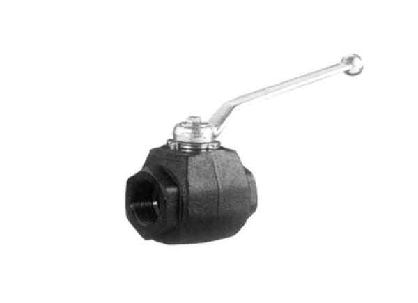 Threaded High Pressure Ball Valves Stainless Steel Carbon Steel Square Forged DN4-50