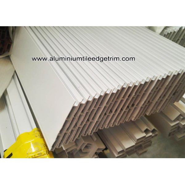 Powder Coating White Aluminum Door Frame Extrusions / Sections / Profiles / Panels