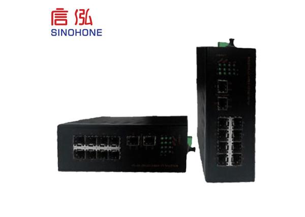 POE 2 8 10 Port 100/1000M Fiber Optical Ethernet Security Industrial Switch