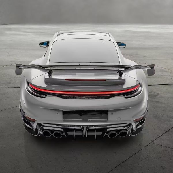 992 Turbo Porsche Body Kit Carbon Fiber MSY Style Diy Rear Bumper Spoiler Hood
