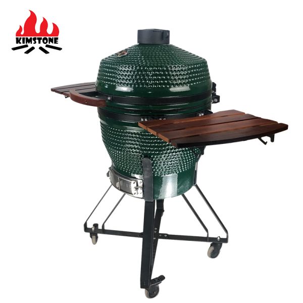 KIMSTONE Kamado Barbecue 21 Inch De Table for Garden Stone Tandoor Komoto Grill Parrilla weber Rvs Gift