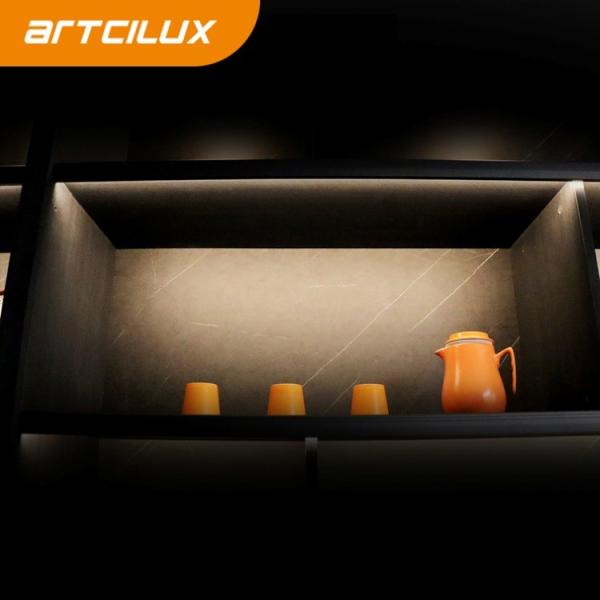 Modern Recessed Indoor LED Strip Lighting In Aluminum Alloy Profile