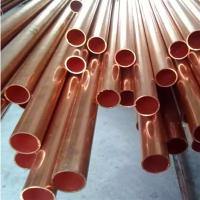 Pipe ronde en cuivre flexible de 8 mm à 22 mm OD 0,5 mm pour les systèmes d'énergie solaire thermique