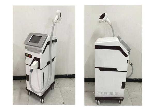 Painfree Laser Permanent Hair Removal Equipment 2000w Three Wavelength