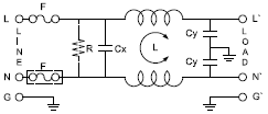 Фильтр входа IEC Yanbixin 50/60Hz с фильтром EMI гнезда взрывателя 1A~10A