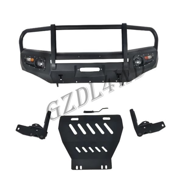 Nissan Navara Np300 2015 2016 Front Bumper Guard With Skid Plate Custom Logo