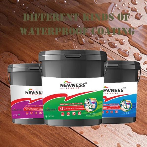 Two Components Flexible Cementitious Polymer Cement Waterproof Coating Brush Application