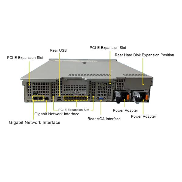 PowerEdge R7625 2U Rack Server with AMD EPYC 9374F 32C/64T 3.85GHz