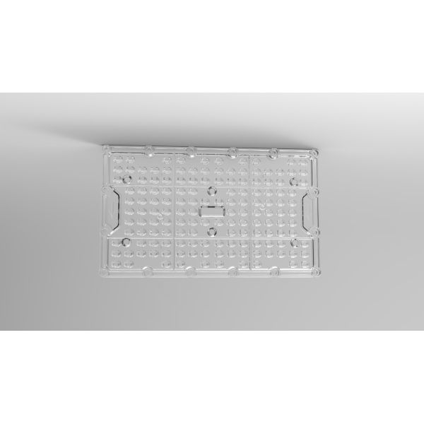 Moistureproof Durable LED Lens Array 80x150mm, 144 In 1 Multi Module Optical Lenses