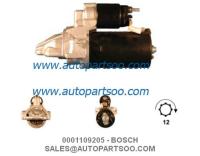 0001109205 0001109304 - BOSCH Starter Motor 12V 2KW 12T MOTORES DE ARRANQUE