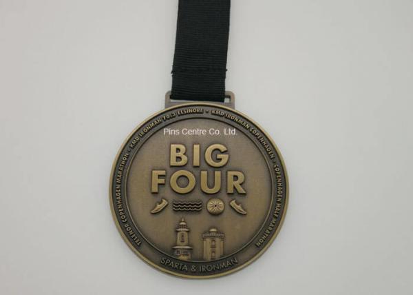 Durable Die Casting Medals , 3D Cycling Or Volleyball Medals And Awards