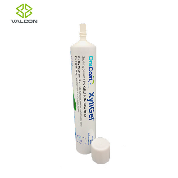 White Pharmaceutical Tube Packaging Needle Head 1.7 OZ Environmental Friendly