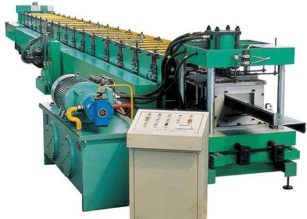 Industrial Metal C Purlin Roll Forming Machine , Steel Roll Forming Machine 