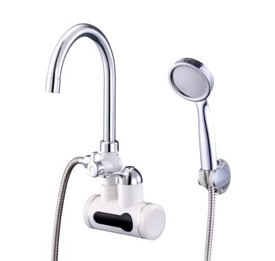 3kw SS304 Element Electric Shower Heater Faucet Water Heater Tap For Kitchen