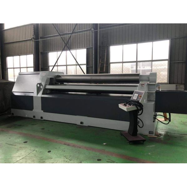 Dobladora hidráulica W12-12×3000 de 4 rodillos del CNC