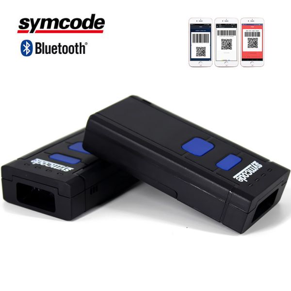 Small Case Wireless Bluetooth Barcode Scanner 512KB Memory Superior Performance