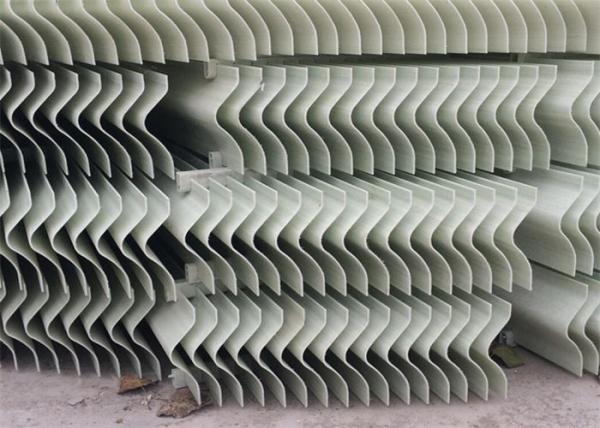 35mm Vane Distance PTFE Chevron Mist Eliminator Vane Type Separator