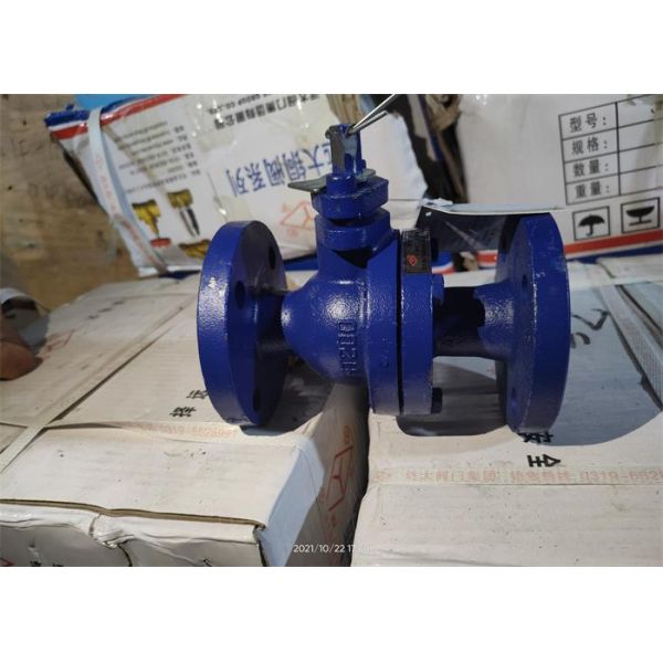 Grey Iron Material Water Medium Floating Ball Valve Size 80mm