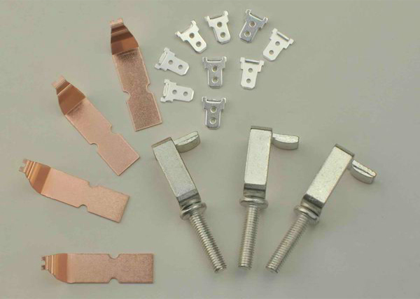Custome Metal Contact Bridge Welding Parts For Electronic Appliance ROHS