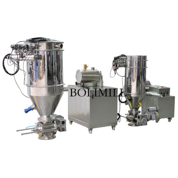 Stainless Steel Electric Drive 400kg/h Vacuum Conveyor For Powder