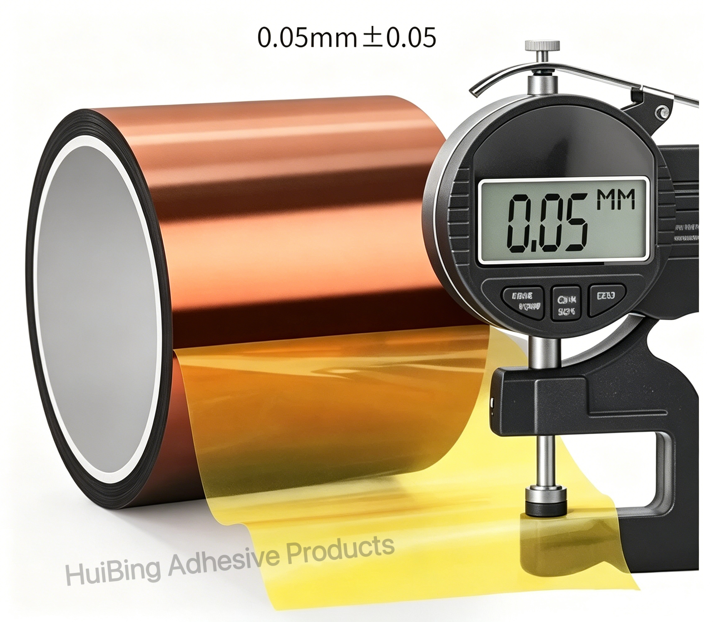 Kapton Polyimide Tape with Silicone Adhesive 50 Micron Thickness Ideal for PCB Masking SMT and High Temperature Processing