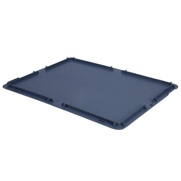 Heavy Duty Durable Solid Box Crate Stackable Plastic Logistic Crate Euro Storage Box Euro Standard Transport Use Plastic Logistics Box | Stackable Solid Crate For Heavy Load Applications
