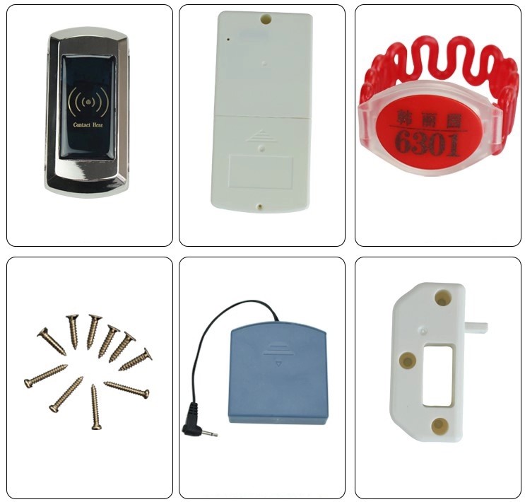Электронные замки шкафа отпечатка пальцев ключа браслета аквапарк RFID