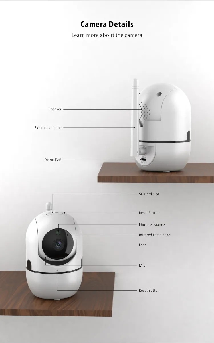 системы CCTV дома 1080P 720P беспроводные, стабилизированная камера IP камеры HD WiFi беспроводная