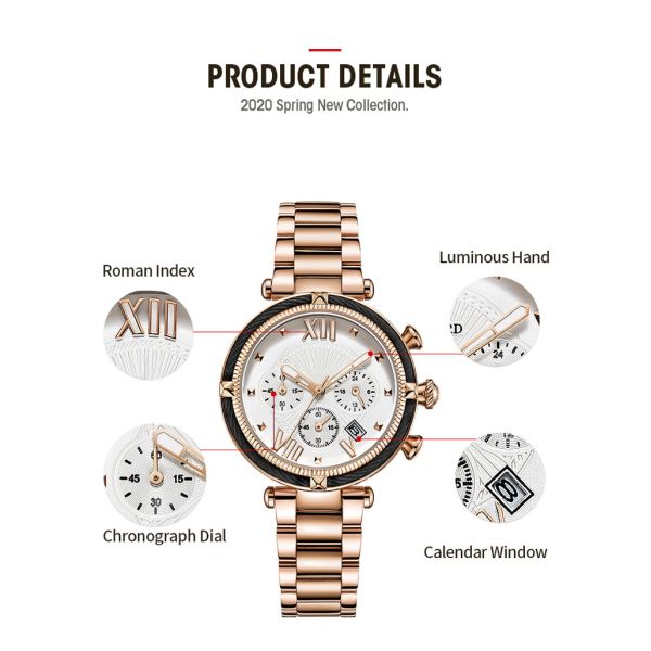 Luxury Crystal Women Watch Roman Numerals New Trend Watches For Ladies