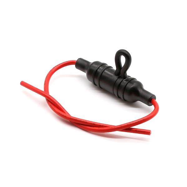 PVCハウジング IP65 IP67 防水インラインヒューズホルダー 6x30mm ガラスセラミックヒューズ用