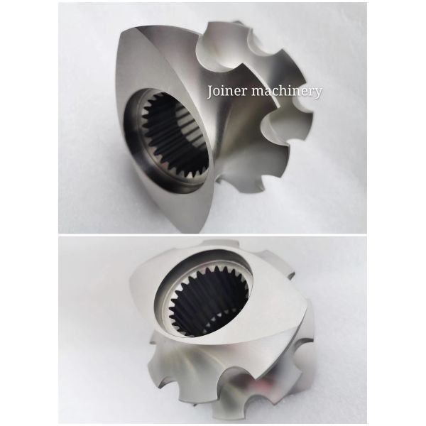 Standard Involute Spline Extruder Machine Screw Elements Kneading Block
