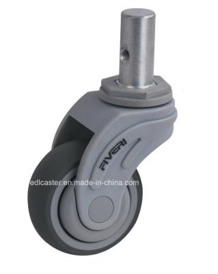 Todas as rodas de suporte de plástico com K5703-736 Fiveri 3 95kg Stem Swivel TPR Caster
