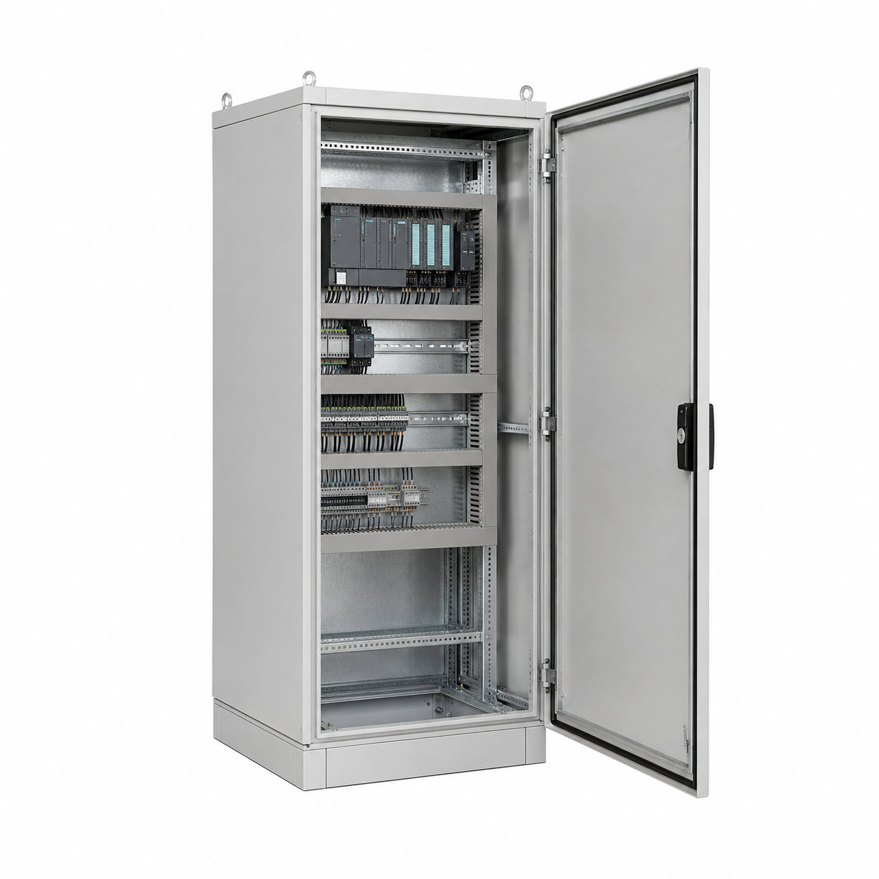 Low Temperature Resistant Industrial PLC Control Cabinet With Stable Internal Framework