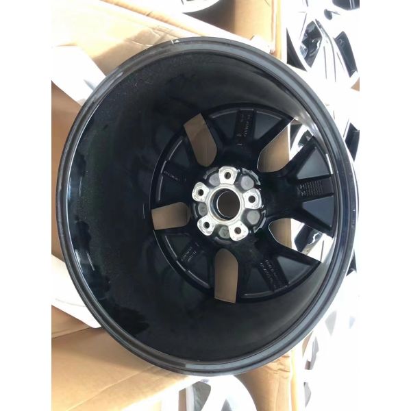 20 Inch Silver 5 Double Spokes Cast Alloy Genuine Wheels For Porsche Tayacan