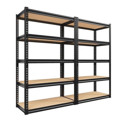 Light Duty Quick Assembly Boltless Rivet Shelving Adjustable For Flexible Light Storage