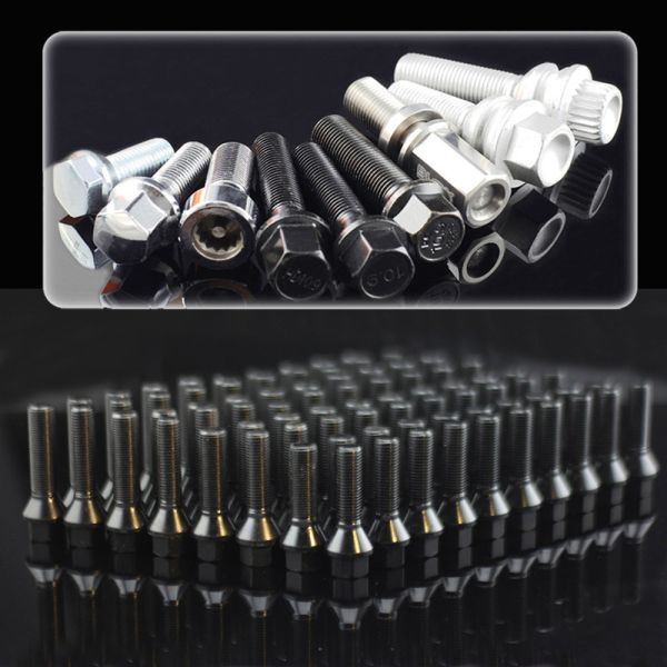 Customized Grade 10.9 and 12.9 Wheel Stud Wheel Bolt M12x1.5 M12x1.25 M14x1.25 M14x1.5