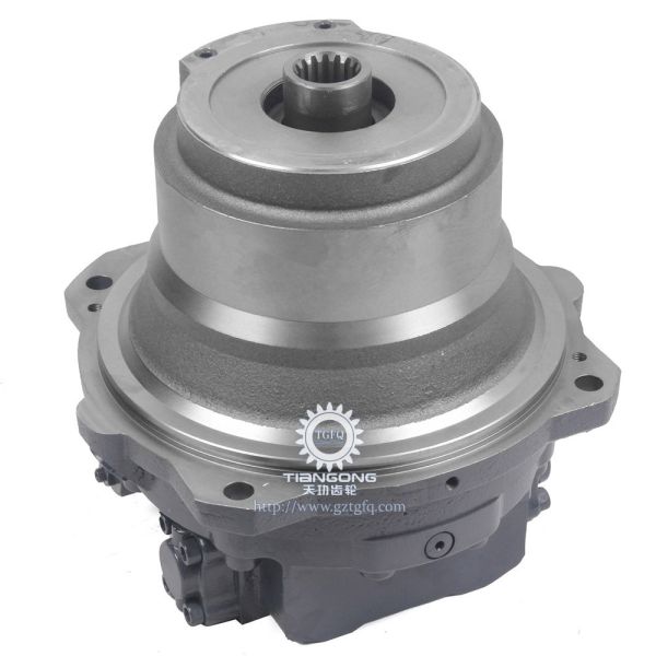 PC1250-8 21N-60-34100 High Torque Piston Structure Travel Motor Assy with Reinforced Sealing & Two Speed Control for Final Drive