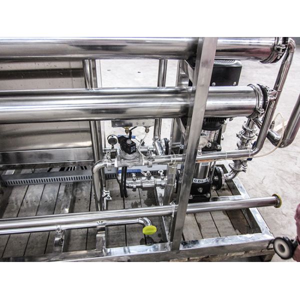 Reverse Osmosis Water Filter System 1TPH Industrial Water Purifying Treatment Equipment