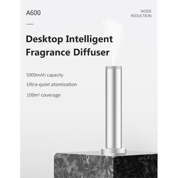 Intelligent Desktop Aromatherapy Diffuser 5000mAh Battery Portable Fragrance Diffuser