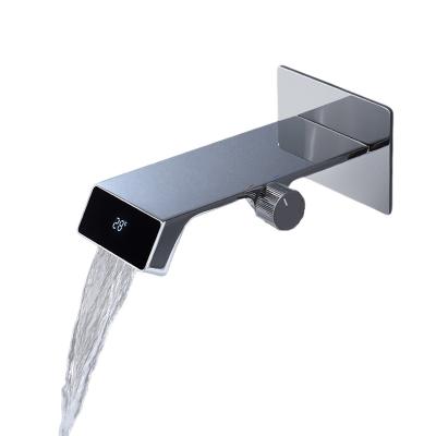 OEM Digital Display Concealed Basin Tap Faucet Hotel Household